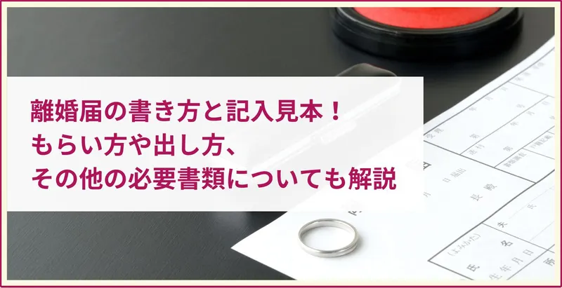 ⑭離婚届 協議書 子供の養育に関する合意書作成の手引き付き